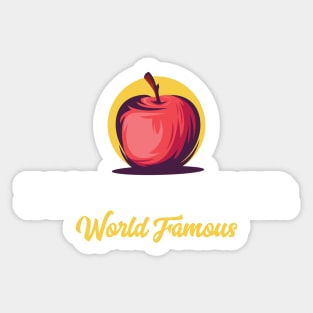 Dickins Cider World Famous For All Your Loved Ones Funny Sticker